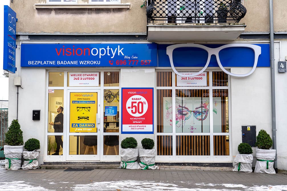 Salon optyczny VisionOptyk w Środzie Wielkopolskiej