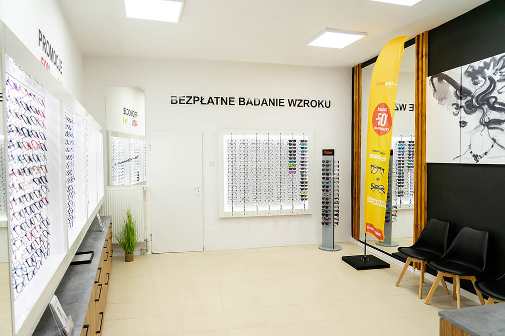Salon optyczny VisionOptyk w Środzie Wielkopolskiej