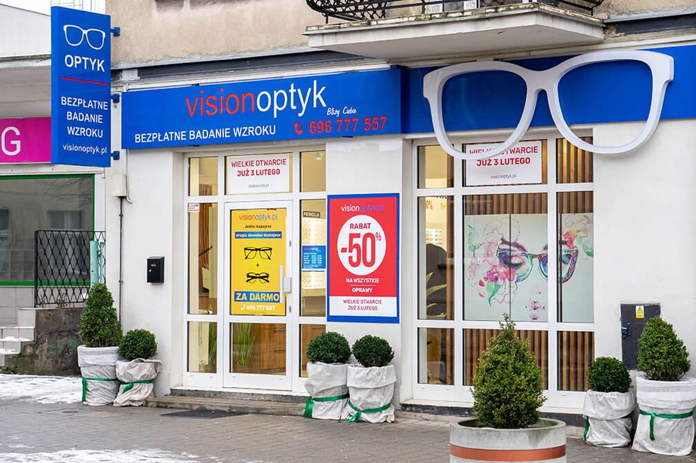 Salon optyczny VisionOptyk w Środzie Wielkopolskiej