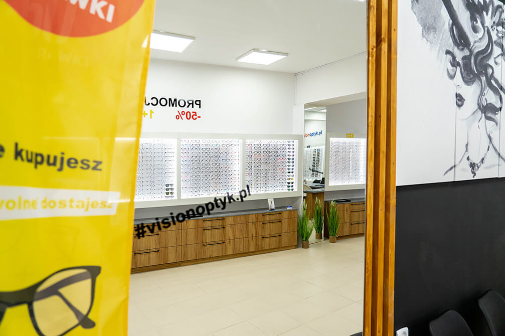 Salon optyczny VisionOptyk w Środzie Wielkopolskiej