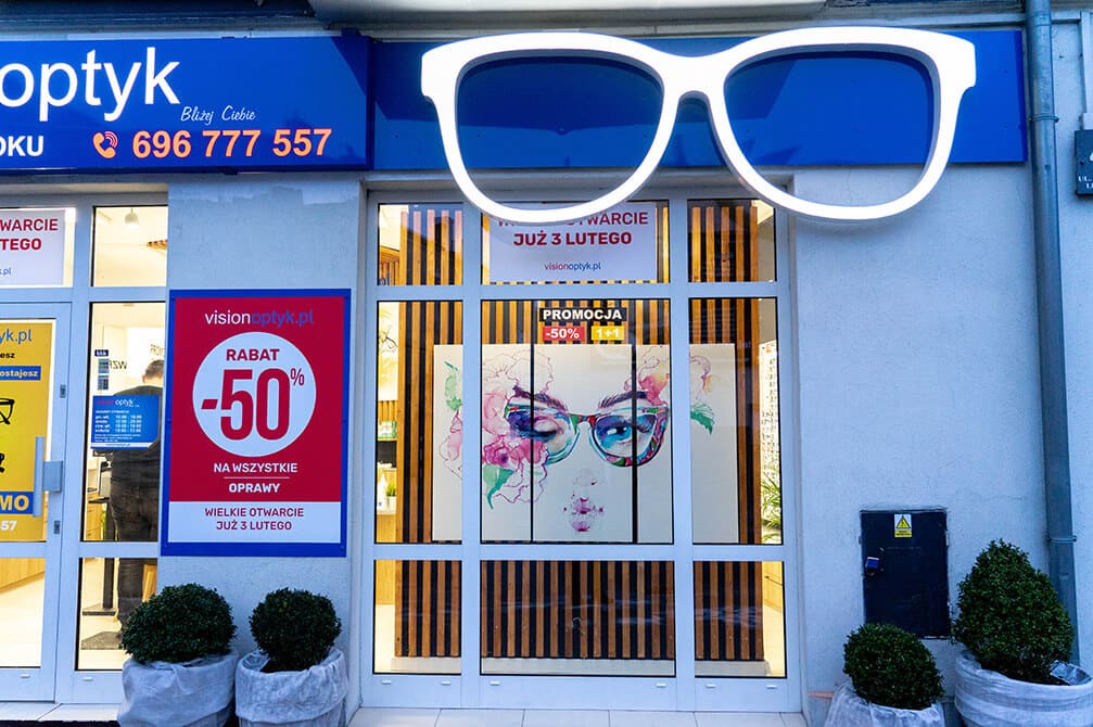 Salon optyczny VisionOptyk w Środzie Wielkopolskiej