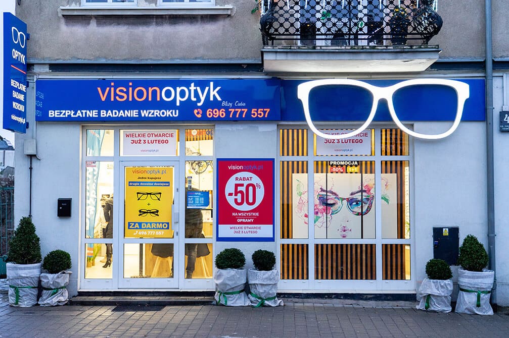 Salon optyczny VisionOptyk w Środzie Wielkopolskiej