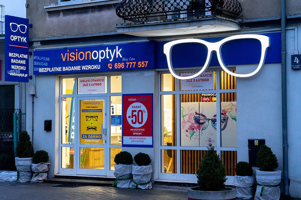 Salon optyczny VisionOptyk w Środzie Wielkopolskiej