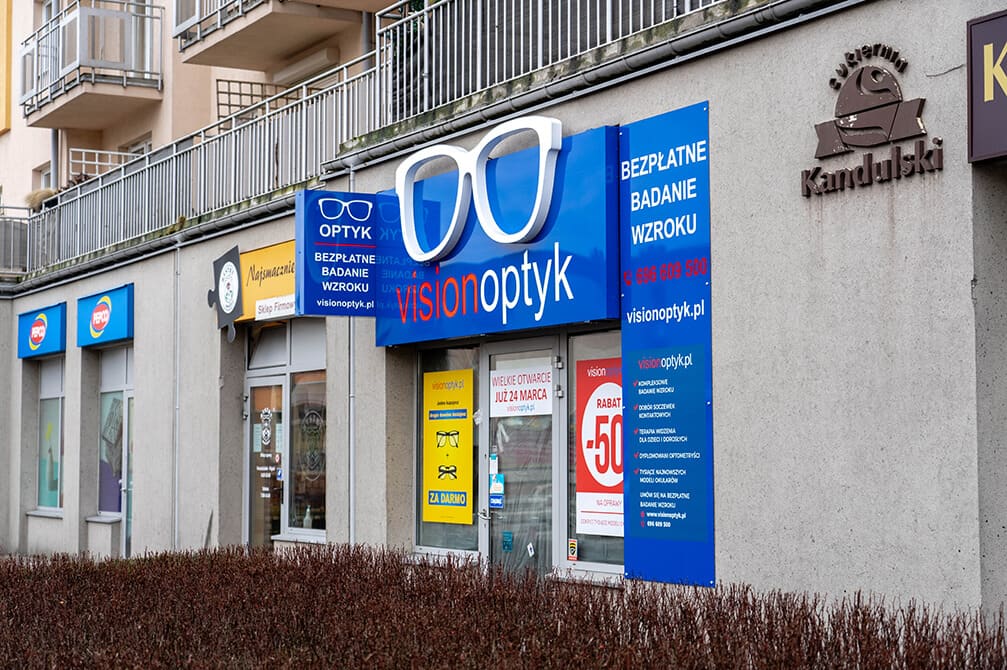 Salon optyczny VisionOptyk w Swarzędzu