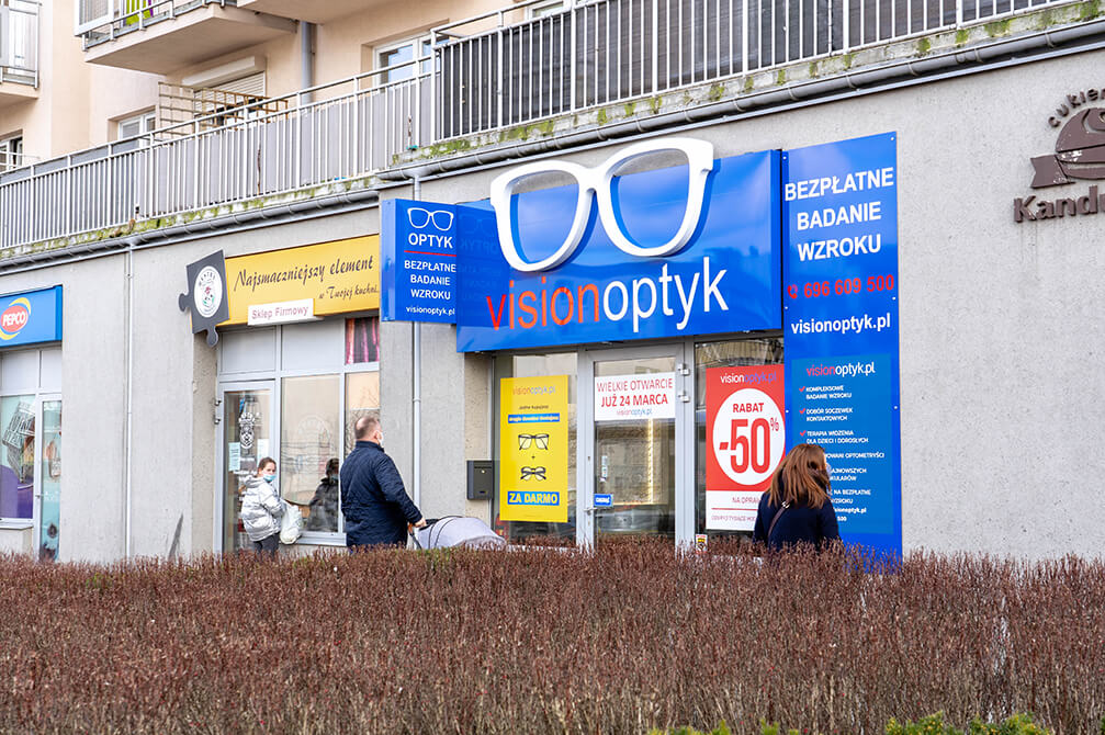 Promocje na okulary w salonie optycznym visionoptyk w Swarzędzu