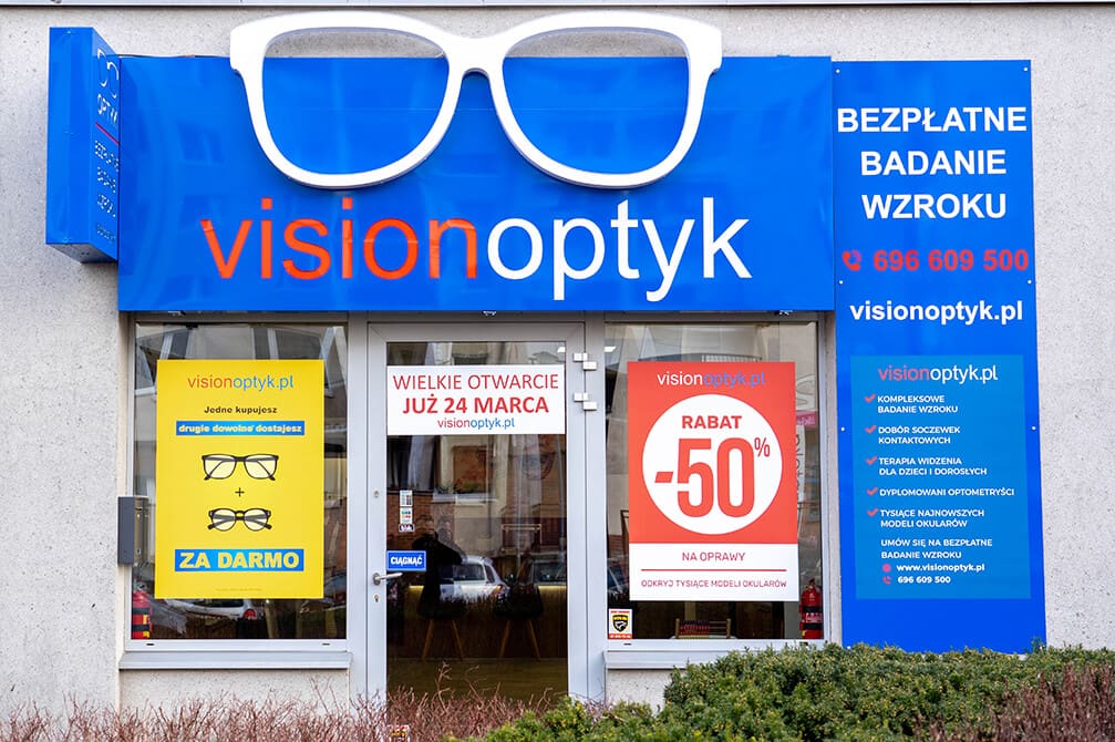 visionoptyk.pl Swarzędz, salon optyczny w swarzędzu