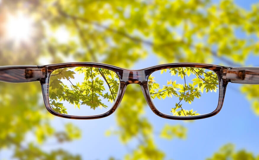 Okulary fotochromowe ostrość widzenia Vision Optyk