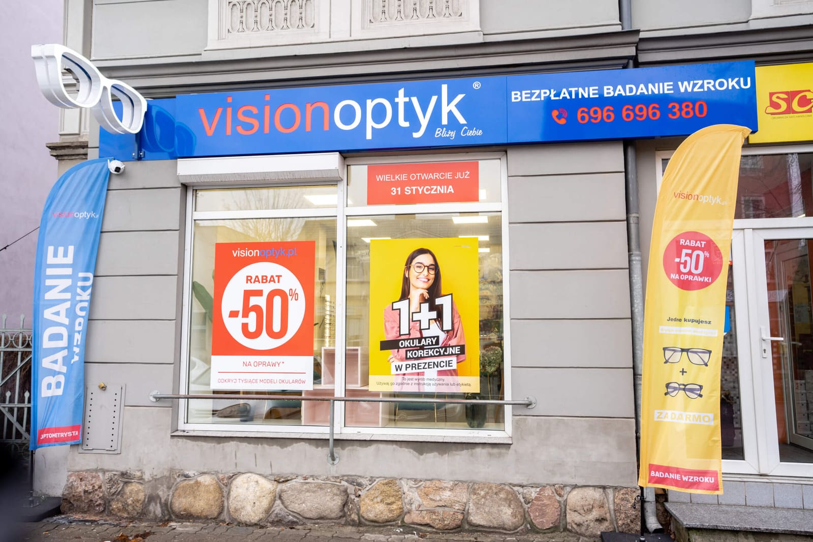 Salon optyczny VisionOptyk w Mogilnie