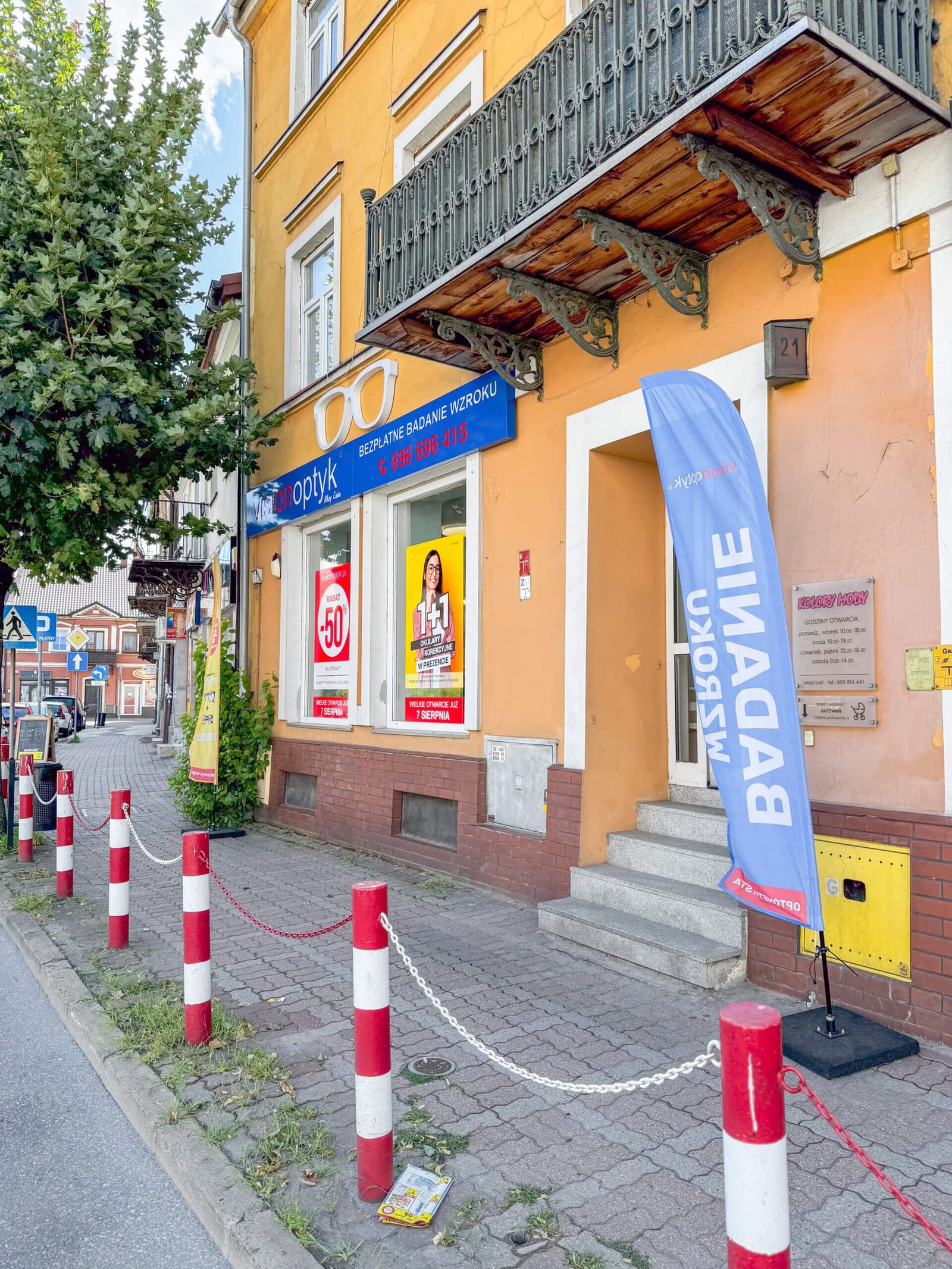 Salon optyczny VisionOptyk w Turku